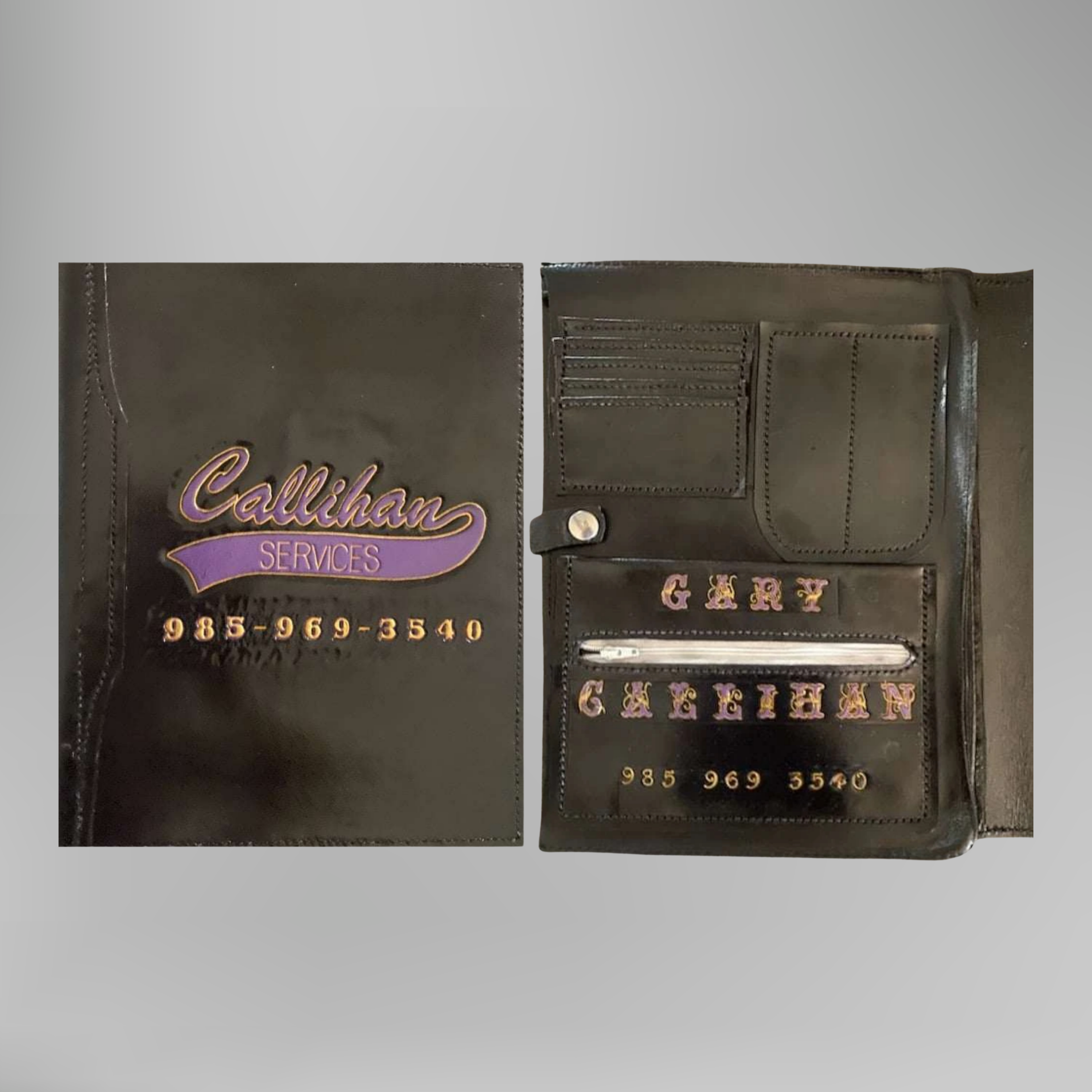 Custom Handcrafted Leather Portfolios