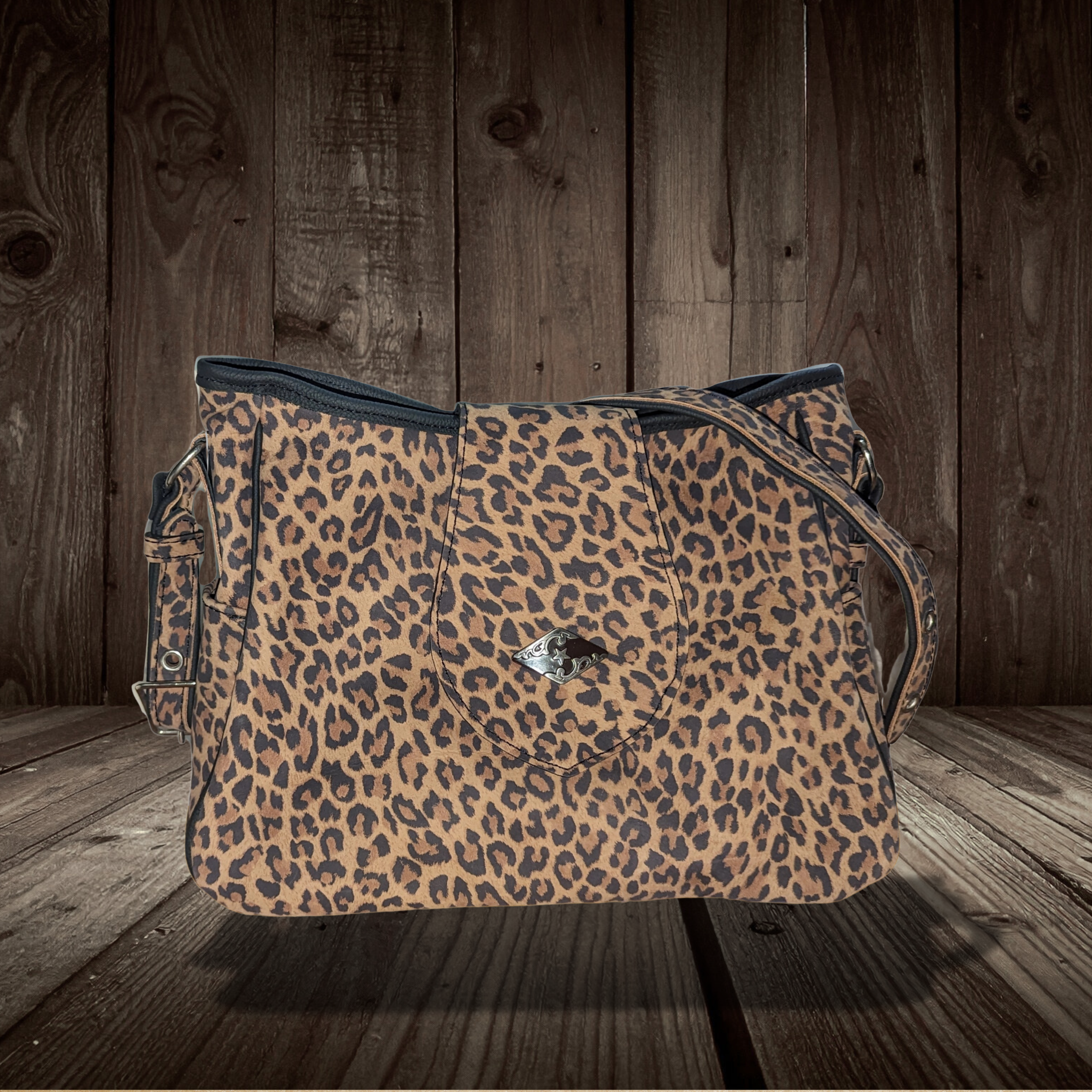 Leopard Print Purse