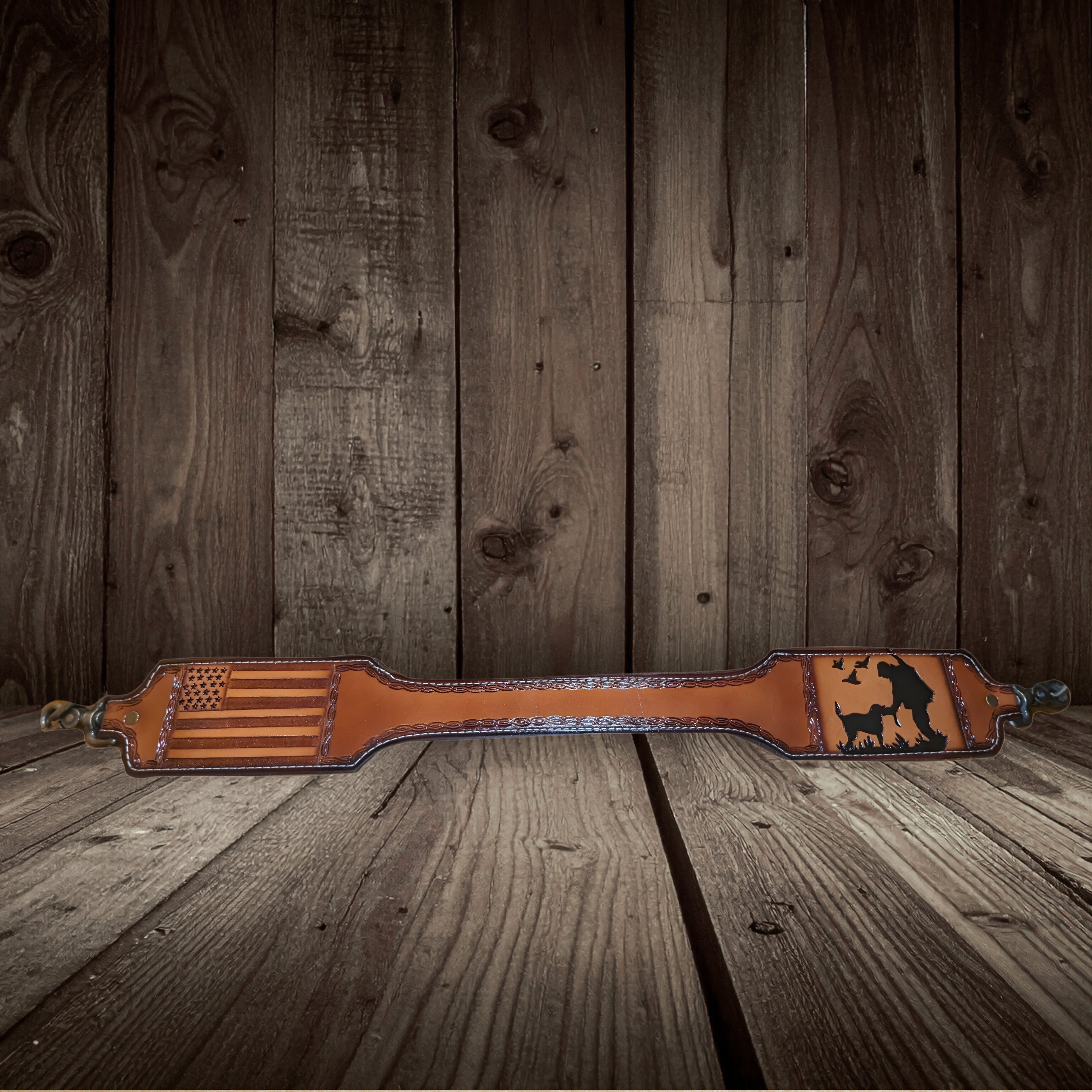 Handcrafted Leather Duck Lanyards